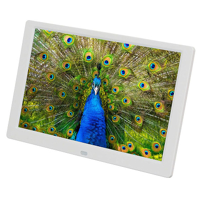 Цифровая фоторамка Digma PF-1043, белая (Белый)