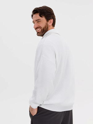 Джемпер Siluetti Birne, молочно-белый