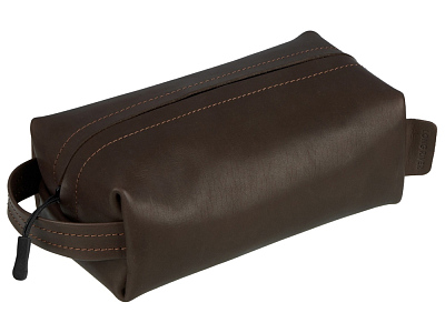 Косметичка Брис с лого Long River (Коричневый)
