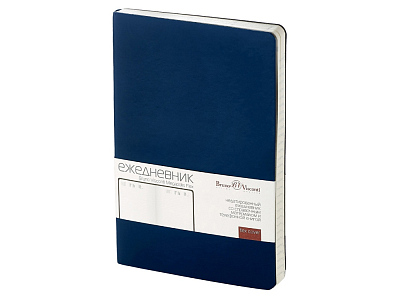 Ежедневник недатированный А5 Megapolis Velvet Flex (Тёмно-синий)