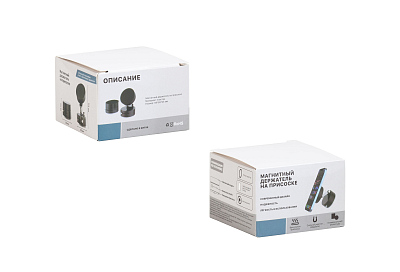 Магнитный держатель "Clix", черный