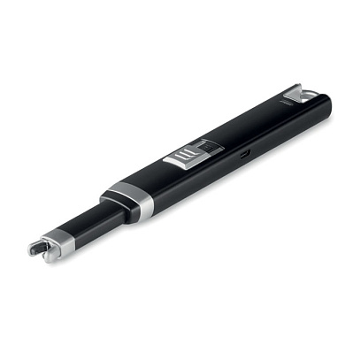 Большая USB зажигалка (Чёрный)