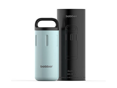 Вакуумный термос с керамическим покрытием Bottle, 590 мл