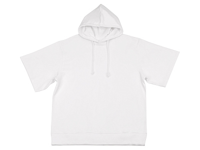 Худи оверсайз с коротким рукавом Warsaw унисекс