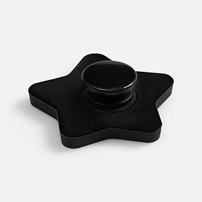 Джибитс из ПВХ «Звезда», черный