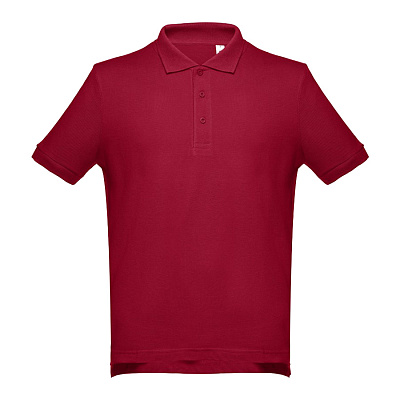 Рубашка-поло мужская ADAM 195 (Бордовый)