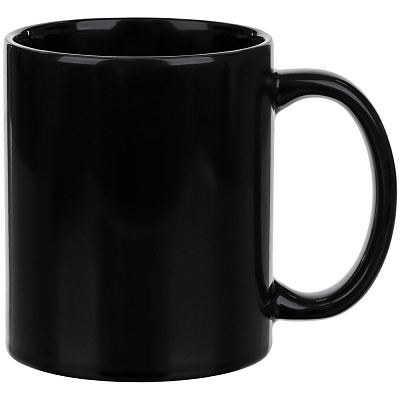 Кружка-хамелеон On Display, глянцевая, черная (Чёрный)