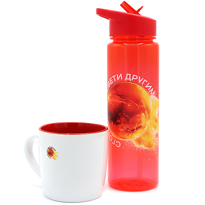 Набор СГОРАЯ САМ, СВЕТИ ДРУГИМ  (Красный)