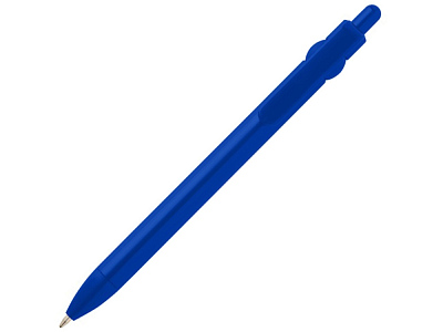 Ручка шариковая из переработанной пластмассы Fidget (Ярко-синий)