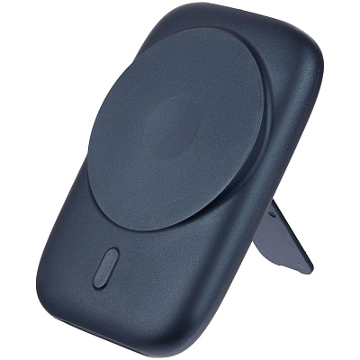 Универсальный магнитный аккумулятор Feel Motion, 5000 мАч, темно-синий (Тёмно-синий)