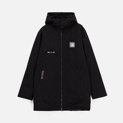 Куртка-парка унисекс Sfera, черная