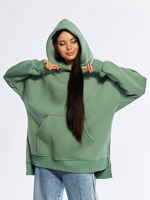 Худи унисекс оверсайз BB Vancouver  L/XL (Хаки)