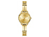 Корпус- желтое золото, циферблат- шампань, крепление- желтое золото