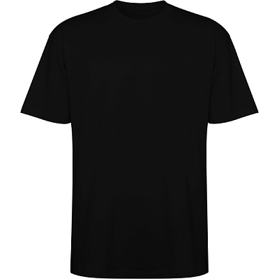 Футболка оверсайз BULL, ЧЕРНЫЙ S (Чёрный)