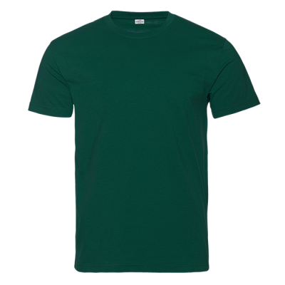 Футболка мужская STAN хлопок 180, 08 (Тёмно-зелёный)