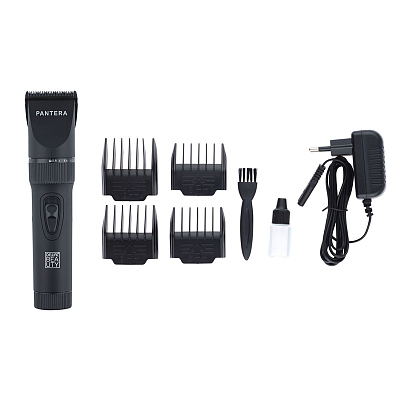 Машинка для стрижки волос DEWAL BEAUTY Pantera Black, черная, 0.8 - 2.0мм