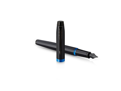 Ручка перьевая Parker IM Vibrant Rings Flame Blue