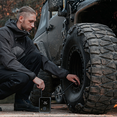 Портативный компрессор HOTO Air Pump Pro