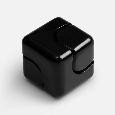 Кубик-спиннер Cubicure, черный (Чёрный)