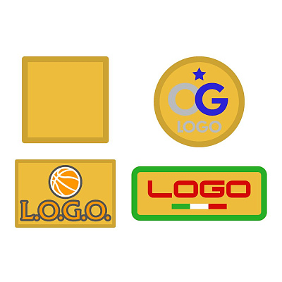 Шеврон из габардина Gabo S  (Желтый)