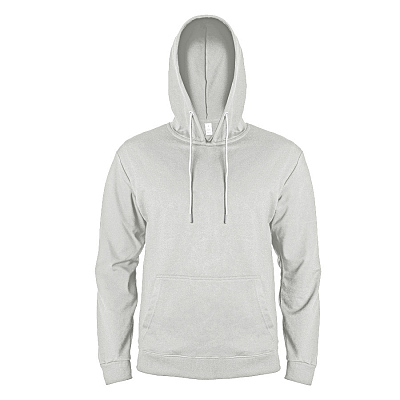 Толстовка унисекс с капюшоном SELEN 260 (Светло-серый)