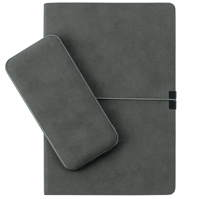 Внешний аккумулятор Ин Велюр (In Velour) 10000 mAh, серый