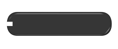 Задняя накладка для ножей VICTORINOX 74 мм пластиковая чёрная