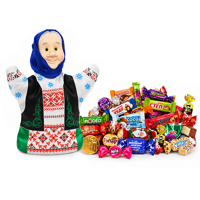 №1 Би-Ба-Бо Бабка 300 грамм новогодний подарок классический (Классический 300 г.)