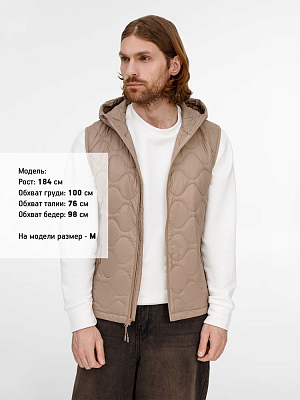 Жилет унисекс Tarnaby, бежевый