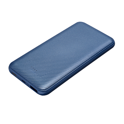 Внешний аккумулятор Carbon PB 10000 mAh  металлик (Синий)