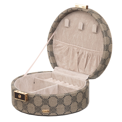 Шкатулка для украшений Jardin D'Ete, цвет коричнево-бежевый, 16,8 х 15 х 7 см (Коричневый)