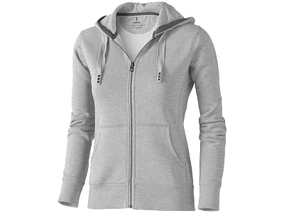 Толстовка Arora женская с капюшоном (Серый меланж)