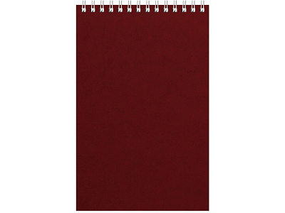 Бизнес - блокнот А5 Office (Бордовый)