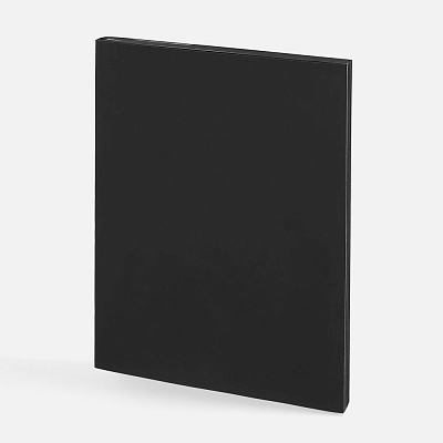 Ежедневник Flat Maxi, недатированный, черный (Чёрный)