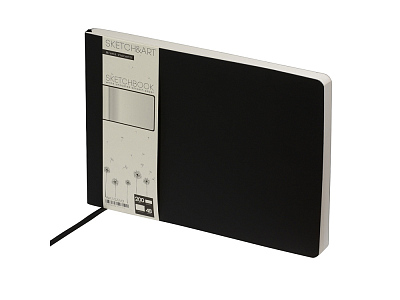 Скетчбук B5 Sketch & Art 200 г/м2, soft-touch (Чёрный)