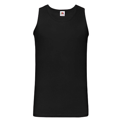 Майка мужская VALUEWEIGHT ATHLETIC VEST 165 (Чёрный)