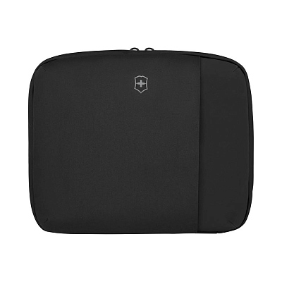 Несессер VICTORINOX Travel Essentials с крючком для подвешивания, чёрный, полиэстер, 27x11x22 см (Черный)