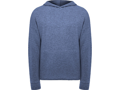 Толстовка с капюшоном Manaslu, унисекс (Синий меланж)