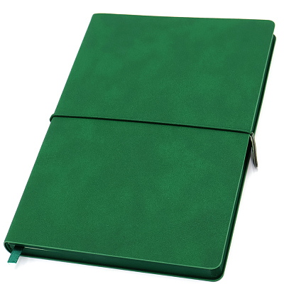 Ежедневник A5 недатированный Massimo в мягком переплёте (Темно-зеленый) Ежедневник A5 недатированный Massimo в мягком переплёте (Темно-зеленый)