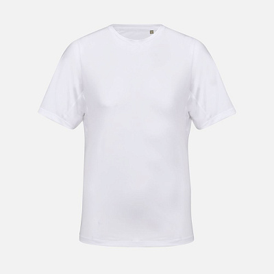 Футболка спортивная унисекс Storm, белая