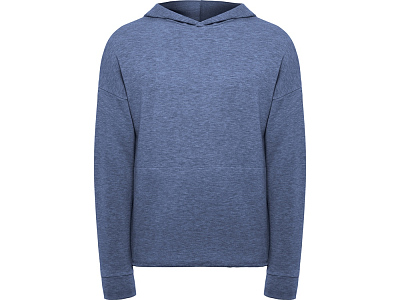 Толстовка с капюшоном Manaslu, унисекс (Синий меланж)