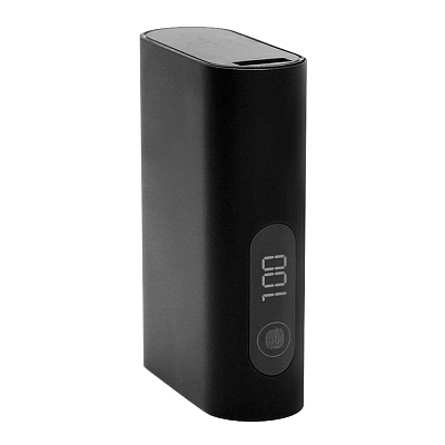 Внешний аккумулятор в металлическом корпусе Wōdan, сенсорный, 10000mAh, черный (Чёрный)