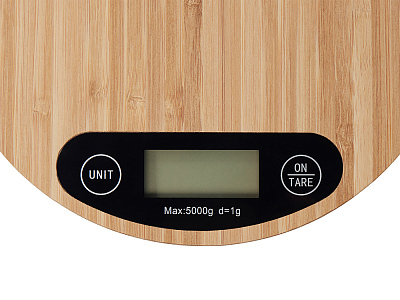 Бамбуковые кухонные весы Scale