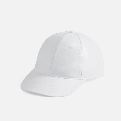 Бейсболка Apollo, белая (Белый)