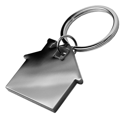 Брелок TONER HAUS; 4,1 x 3,7 x 0,5 см; черный, металл/пластик (Чёрный)