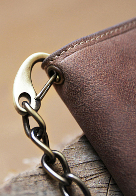 Бумажник KLONDIKE «Harry Deer», натуральная кожа в светло-коричневом цвете, 13 х 10 х 3 см