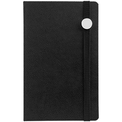 Ежедневник Nova Round, недатированный, черный (Чёрный)