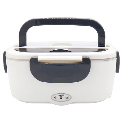 Ланчбокс с подогревом Yummybox, серый