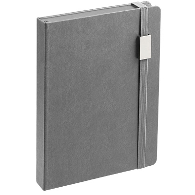 Ежедневник New Factor Metal  (Серый)