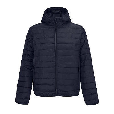 Куртка мужская "STREAM HOODED" 280 Т (Тёмно-синий)